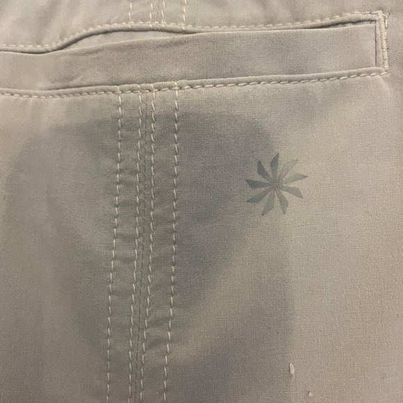 ATHLETA khaki performance SKort--Sz 10 - Picture 3 of 4